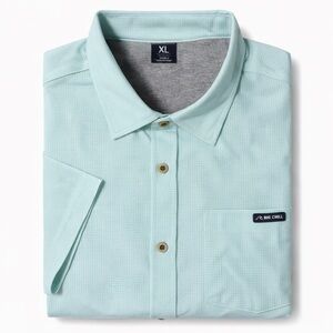 Men’s XL Mint Green Performance Button Down Shirt
